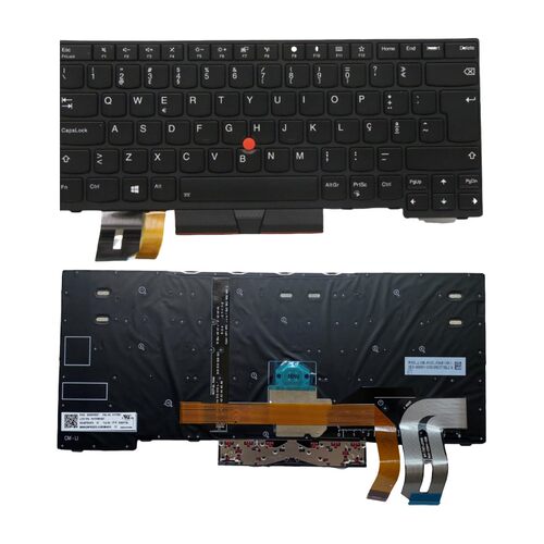 葡萄牙PT背光键盘适用联想T480S T490 T495 01YP461 01YP541