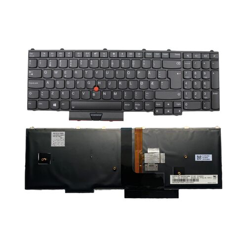 挪威NO背光键盘适用联想P51 P71 01HW220 01HW302