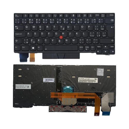 捷克CZ背光键盘适用联想X280 A285 01HX580 01HX582