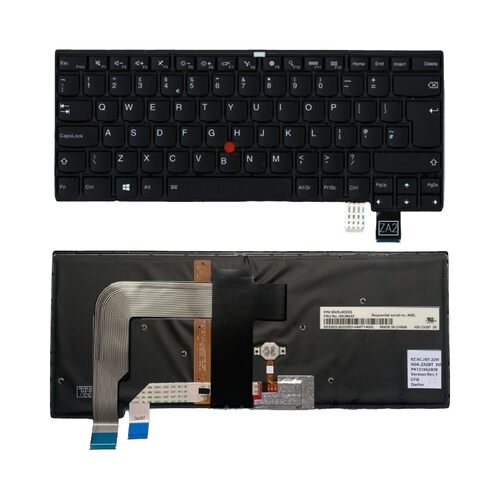 UK背光键盘适用联想Thinkpad T460p 00UR384 00UR424