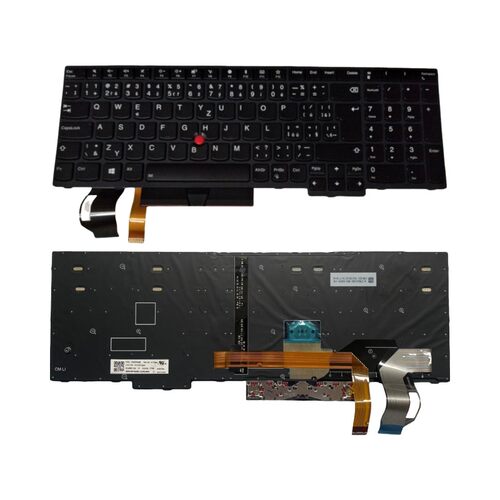 捷克CZ背光键盘适用联想T590 P53S L590 01EN990