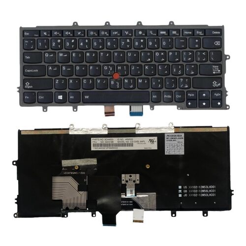 阿拉伯AE背光键盘适用联想X260 X240 X250 01AV545 04X0220