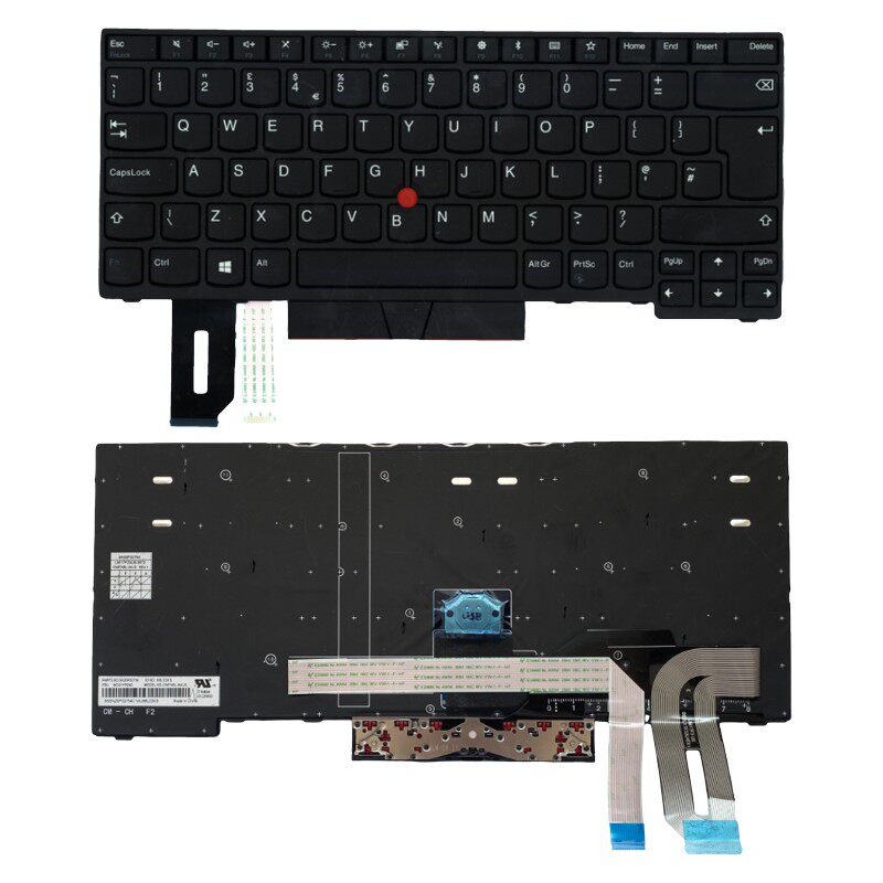 UK键盘适用联想Thinkpad E495 E480 E485 E490 T480S 01YP268 - 实物图
