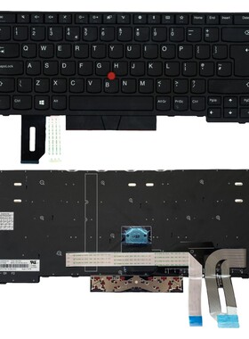UK键盘适用联想Thinkpad T490 T495 P43S L480 L490  01YP348
