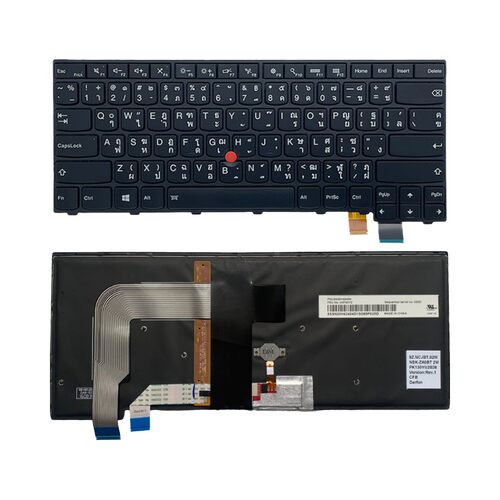 泰文TH背光键盘适用联想T460s 01YR122 01YT176 00PA568