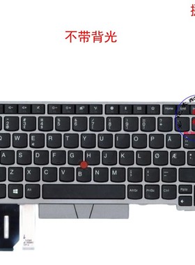 挪威NO键盘L480 L490 L380 L390 Yoga S2 3rd 4th  01YN400