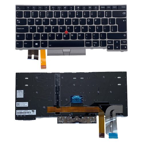 巴西BR背光键盘适用联想E480 E485 E490 T480S 01YN344