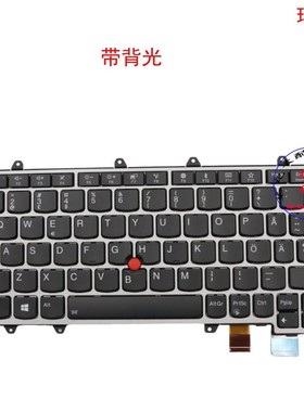 瑞典SE键盘联想Thinkpad X380 Yoga 370 S1 01EN453 01AV742