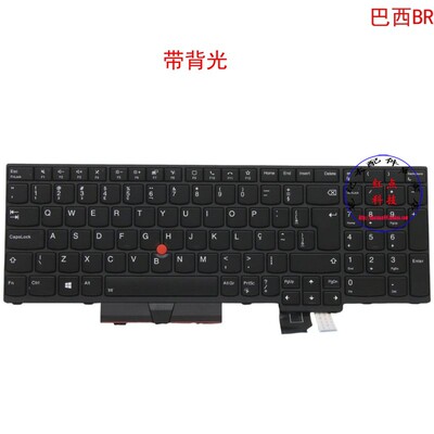 巴西BR键盘联想Thinkpad T15g P15 P17 Gen1 5M10Z54404