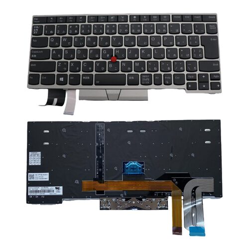 日文JP背光键盘适用联想E480 E485 E490 T480S 01YN370