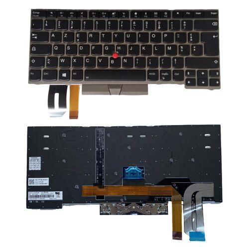 法文FR背光键盘适用联想E480 E485 E490 T480S 01YN351