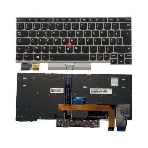 比利时BE背光键盘适用联想X390 X395 L13 Yoga Gen1 01YP846