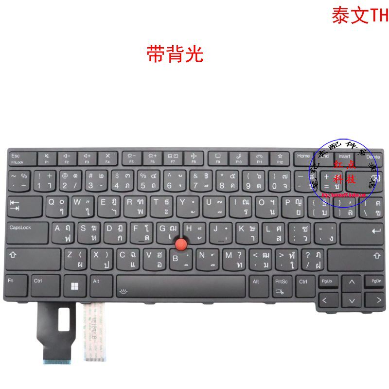 泰文TH键盘联想Thinkpad T14 P14s L14 Gen3 Gen4 5N21D68000