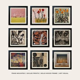 饰画客厅卧室挂画 木吉设出品小众艺术高级感装 ZT福利款 薅羊毛