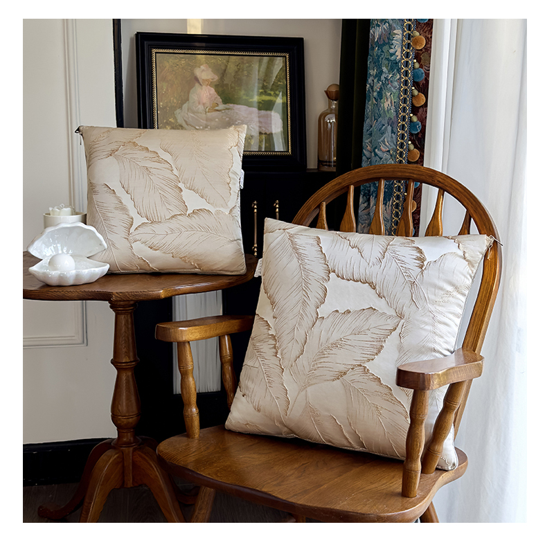 德洛娜全棉抱枕被子高档奢华亲肤