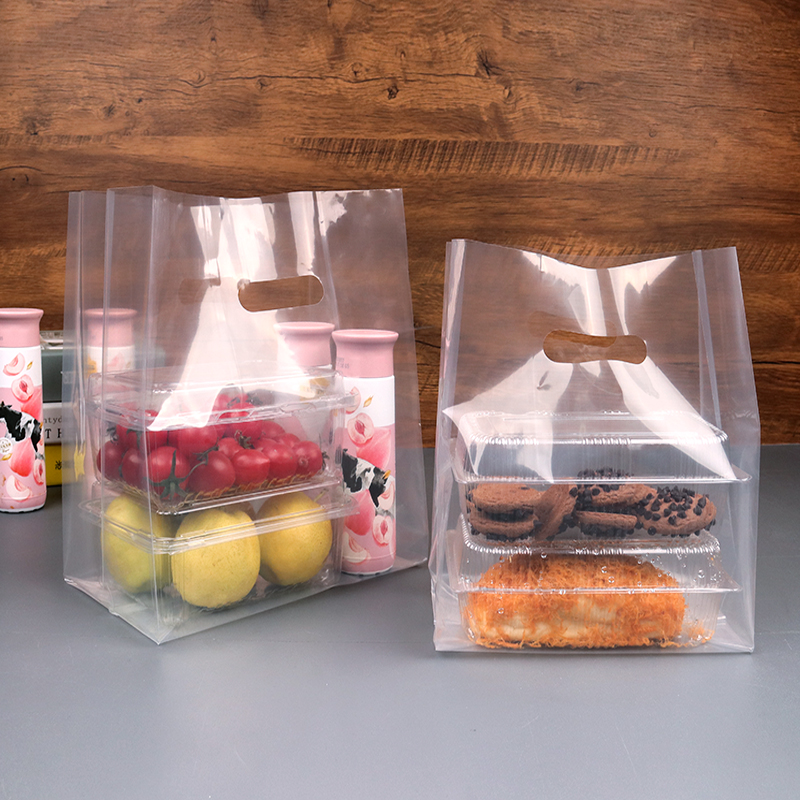 加厚透明食品塑料袋焙打包袋透明