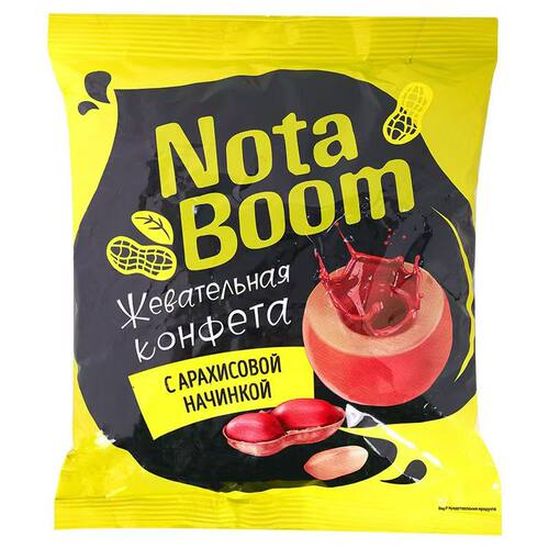 NotaBoom俄罗斯原装进口夹心巧克力糖果年货首先休闲零食金滋福