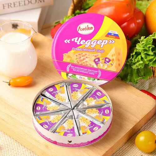 俄罗斯进口阿硕夫即食奶酪