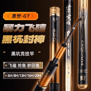 梦者盖世英雄GT鱼竿6H-20H台钓杆手竿轻硬鱼杆黑坑休闲竞技综合竿
