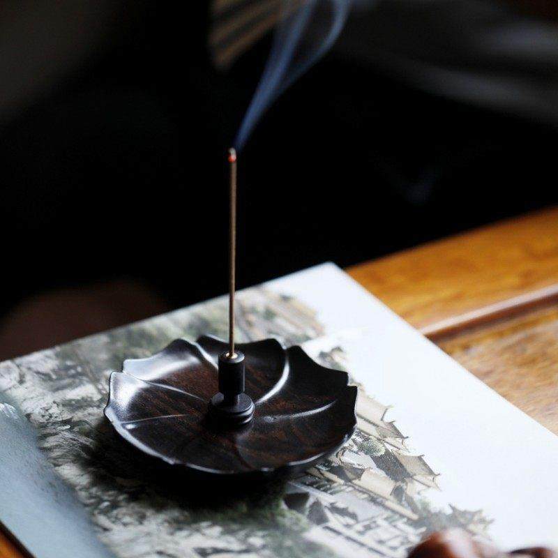 紫光檀海棠式香插家用室内线香插香檀香熏香炉沉香香线香炉,饰品/流行首饰/时尚饰品新,小众木作,淘宝优惠券,粉丝福利购,淘宝优惠卷