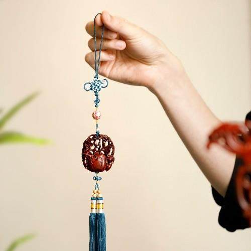 小叶紫檀多子多福挂件 男女士随身物件汽车挂饰包包挂件高级,汽车用品/电子/清洗/改装,车挂,淘宝优惠券,粉丝福利购,淘宝优惠卷