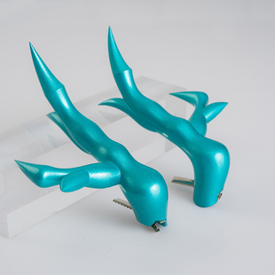 现货 明日方舟 新年夕月隐晦明COS道具角服装配饰头饰