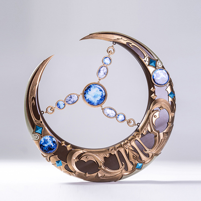 舞者武器改良型月使环刃COS道具