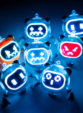 最终幻想FF14兔妈外勤机小机器人背包挂件钥匙扣游戏周边发光配件