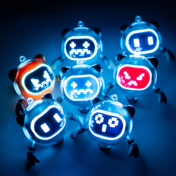 最终幻想FF14兔妈外勤机小机器人背包挂件钥匙扣游戏周边发光配件