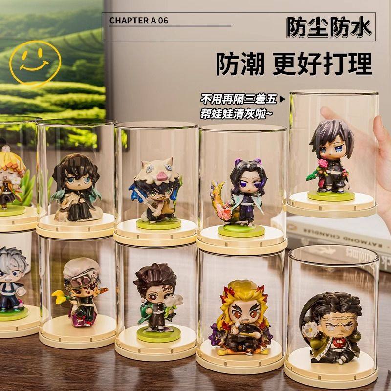 盲盒手办透明亚克力防尘展示柜图片