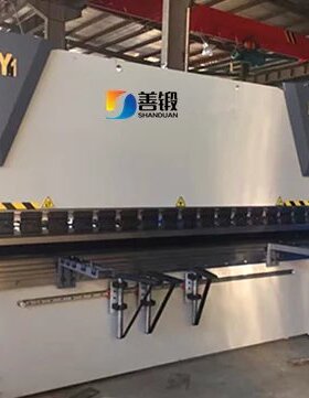 厂家直销600t善锻钢结构建筑6米机械补偿式德国da41数控折弯机