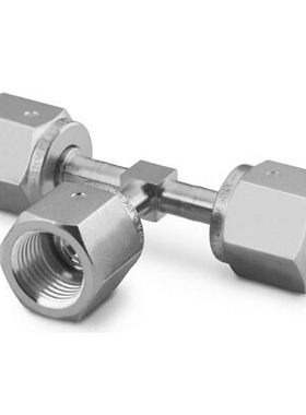 【6LV-4-WVCR-T-FFF】316L VAR 焊接的 VCR 面密封 三通接头1/4in