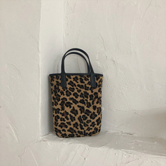 Real price leopard print element handbag