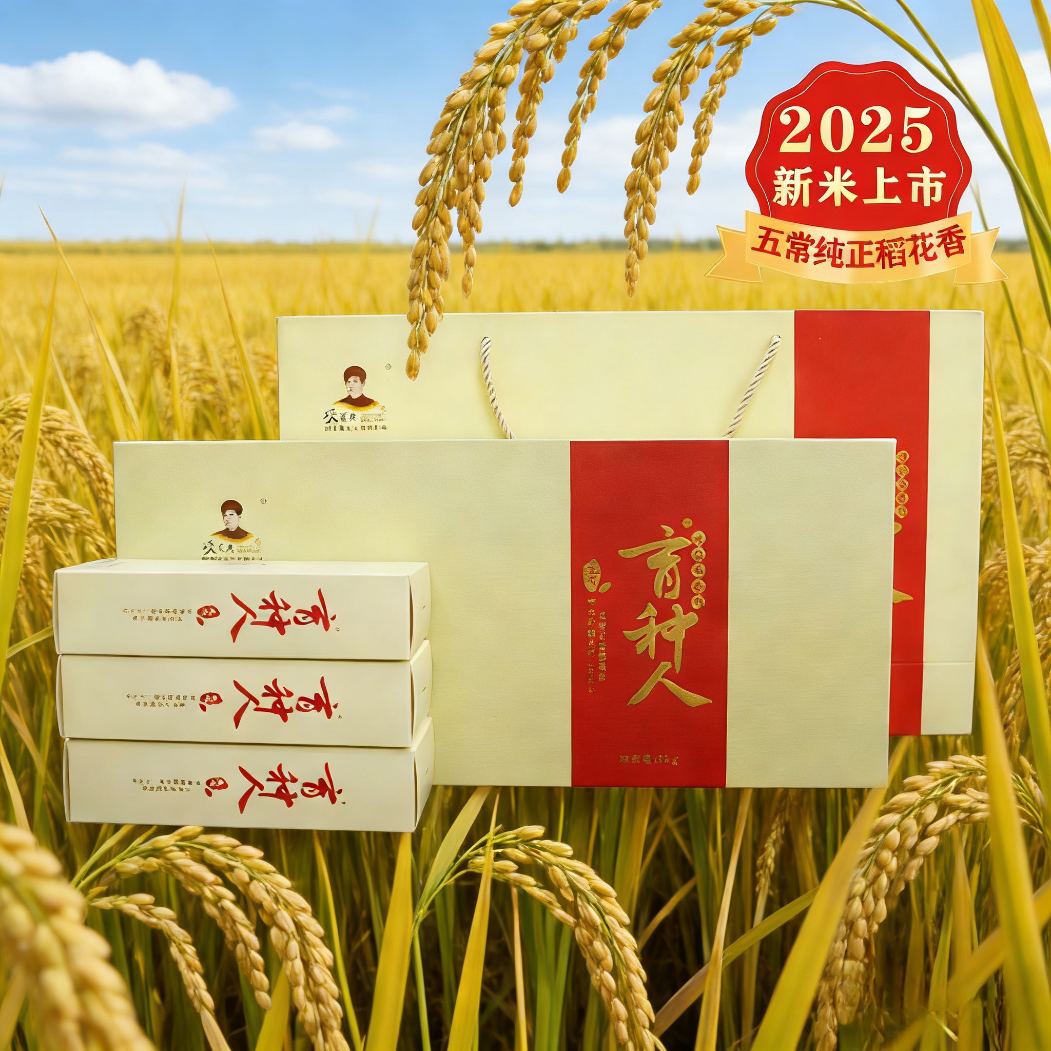 2025新米五常稻花香2号生态米臻品礼盒5kg产地直发GB/T19266,粮油调味/速食/干货/烘焙,大米,淘宝优惠券,粉丝福利购,淘宝优惠卷