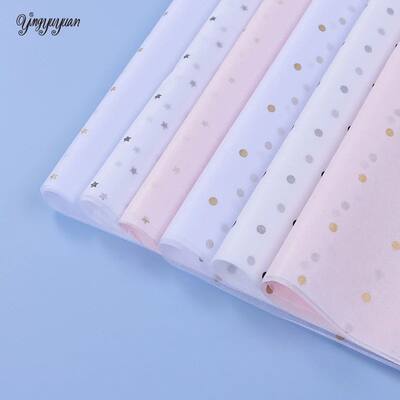 10pcs Gift Wrapping Paper DIY Handmade Craft Star Love Dot P