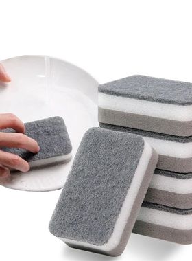 Kitchen Stuff Wipes Washing Dishes Washable Sponge Gadget Se