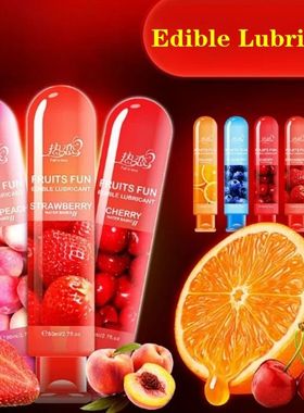 Edible Lubricant Strawberry Flavor Lubricant Sex Lube Water