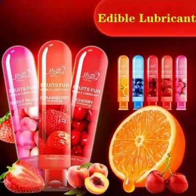 Edible Lubricant Strawberry Flavor Lubricant Sex Lube Water