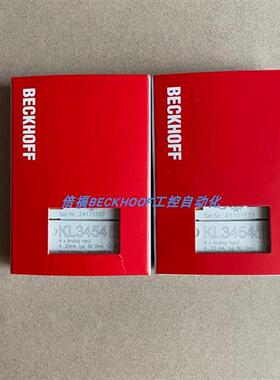 KL3454 KL3458 KL3464 KL3468倍福BECKHOFF模块KL3454现货正品