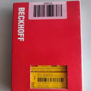 模块BECKHOFF EL1809 EL3204 EK1521 BK5151 EL6900 原装