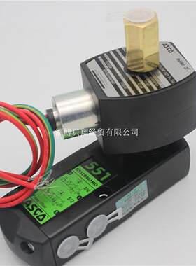 美国ASCO电磁阀板式安装两位五通EFG551H401MO 24VDC原装正品