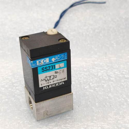 黑田精工 电磁阀 SS231L AC-100/110V 日本正品原装现货
