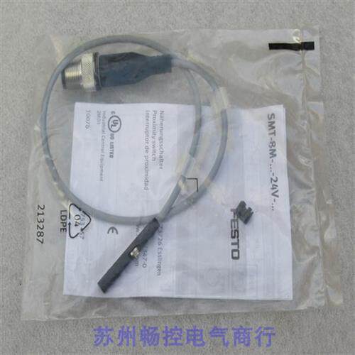 全新费斯托磁性开关SMT-8M-PS-24V-K-0,3-M12 现货543869
