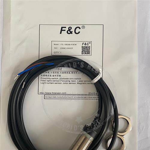 全新F&C接近开关 F3C-08KS01-B 08KN02 08ES01 F3L-08EN02-B2/15D