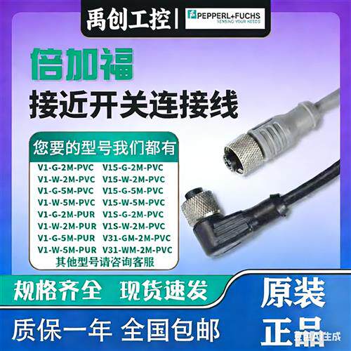 V1-W-PG9/V1-G-2M-PVC/-BK/V1S-PUR/5M 直头/弯头5米插头线