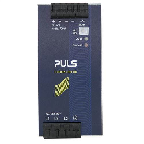 普尔世 POE.4AT-DC1  POE.8AT-DC1 单相系统的DIN导轨电源