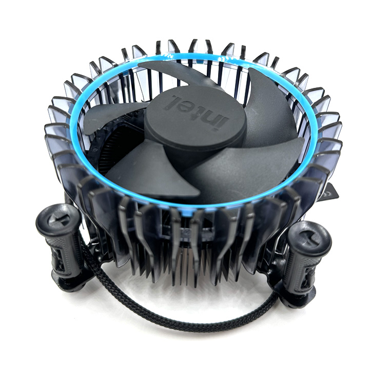 Intel/英特尔电脑CPU散热器 LGA1700 i5 12代原装风扇铜底芯温控