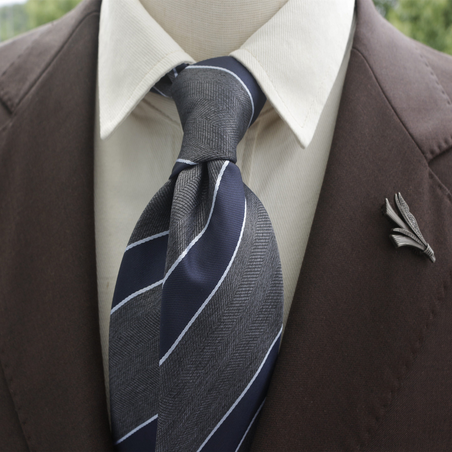 復古休閑正裝領帶寬版白搭