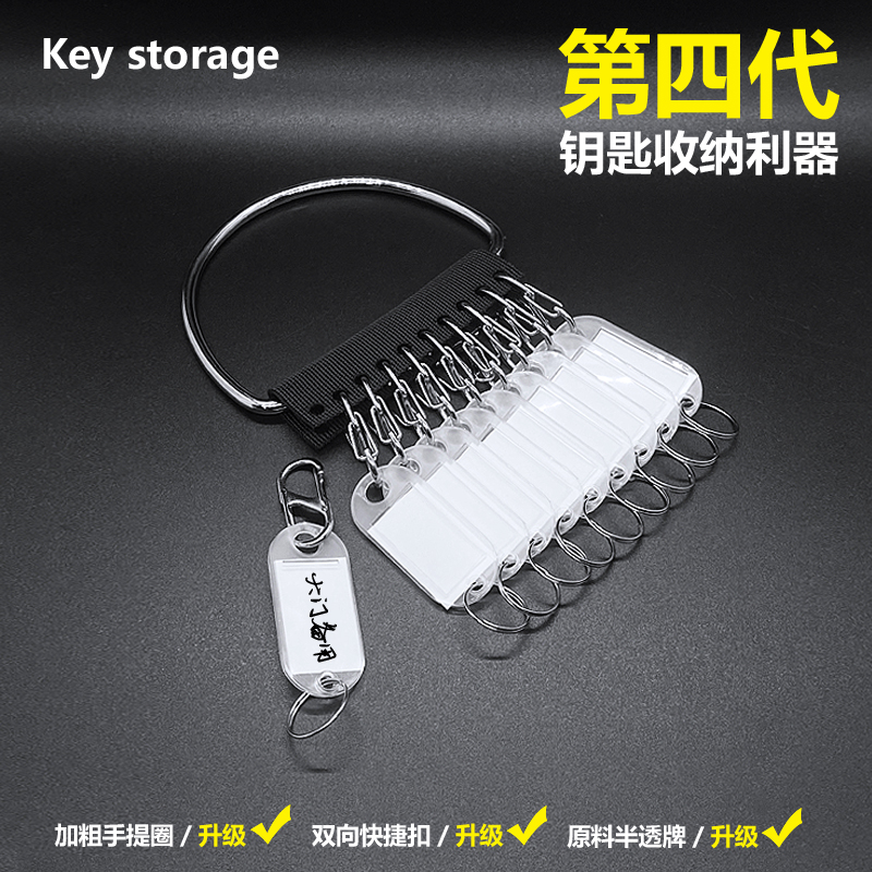 出租房管理分类神器钥匙盘