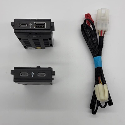 速派帕萨特朗逸ID4.6探歌途昂途铠USB充电器45W前排双口USBTYPE-C
